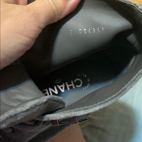 ❌sold❌Chanel boots grey and black new size 39 - Picture 4 of 4